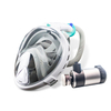 Sistema de respirador de protección de presión positiva accionado eléctricamente con suministro de aire